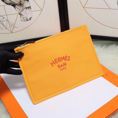Hermes Neceser H3700 Mango Amarillo