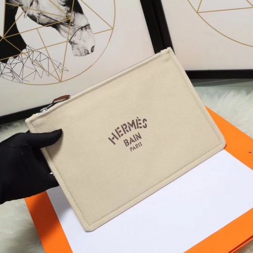 Hermes Neceser H3700 Blanco Hueso