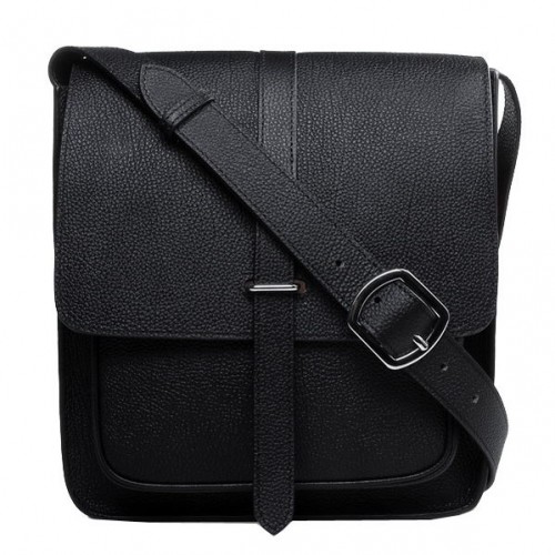 Hermes Etriviere Bolso de hombro Piel de becerro H2551 Negro