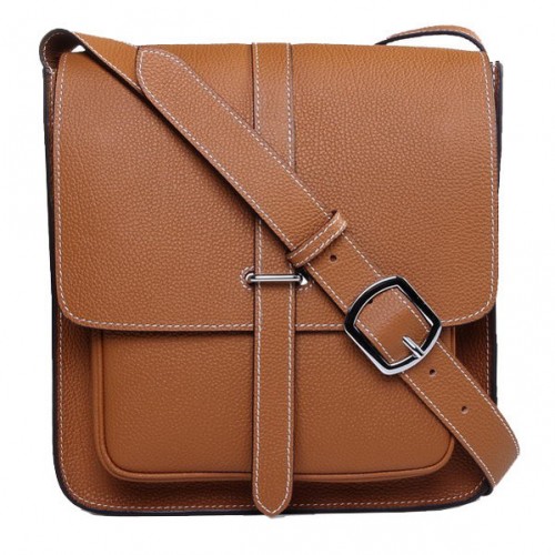 Hermes Etriviere Bolso de hombro Piel de becerro H2551 Trigo
