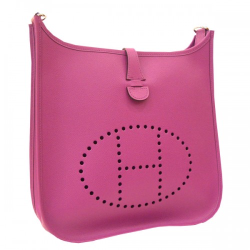 Hermes Evelyn II PM Plata Soporte Epson Cyclamen