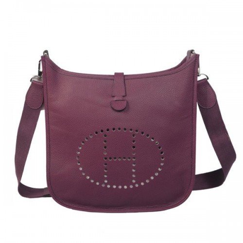 Hermes Evelyne Messenger Bag H1608 Púrpura