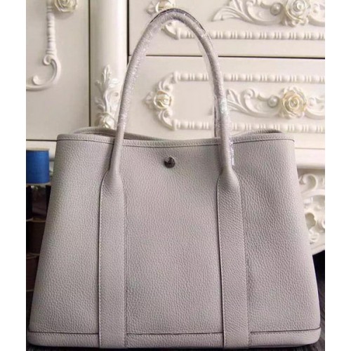 Hermes Garden Party 36cm 30cm Tote Bag Cuero original OffWhite