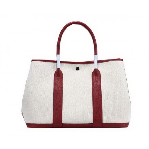 Hermes Garden Party 36cm Tote Bag Lona Burdeos