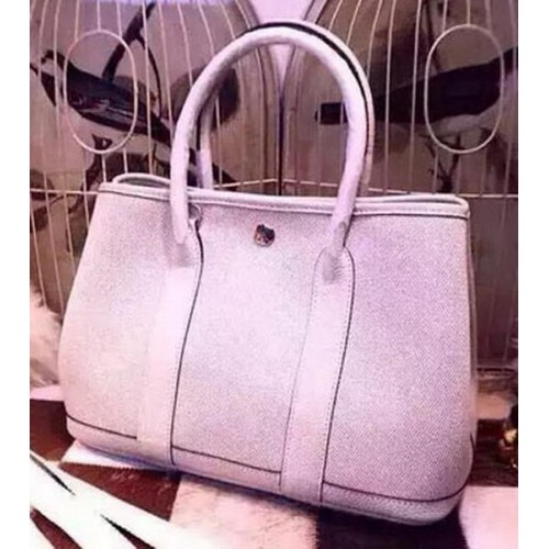 Hermes Garden Party 36cm Bolsos tote Canvas HGP1927 Blanco