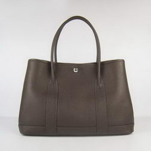 Bolso Hermes Jumbo Garden Party Café Oscuro
