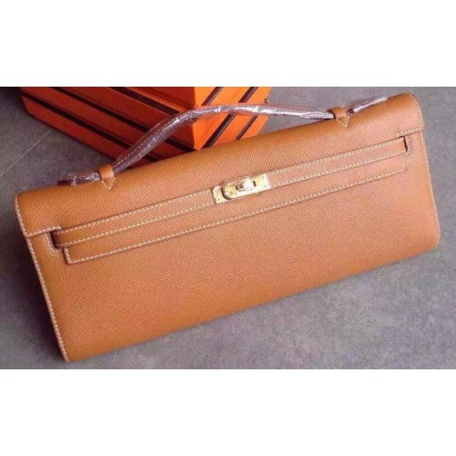 Hermes Kelly 31cm Clutch Epsom Leather KL31 Trigo