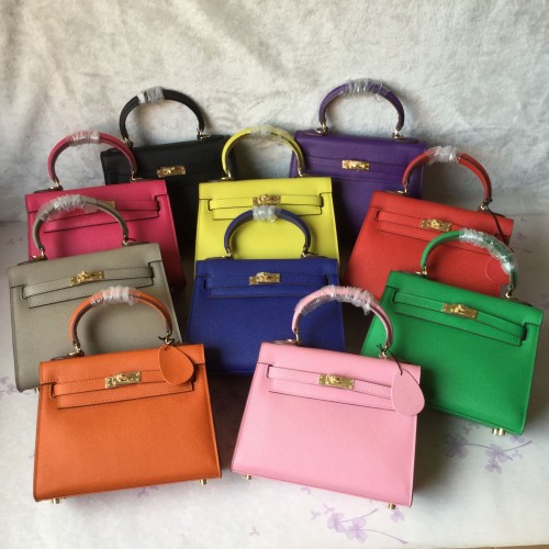 Hermes Kelly bolso de mano epsom cuero KL25