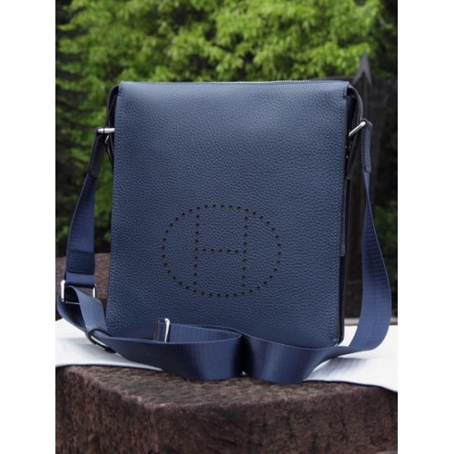 Hermes Messenger Bag Original Piel De Becerro H80014 Royal