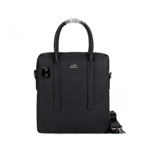 Hermes Original piel de becerro bolsa de asas M33993 Negro
