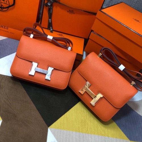 Hermes Original Espom Leather Constance Bag 5333 naranja