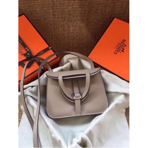 Hermes Original Halzan mini bolso H069523 gris