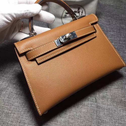 Hermes Kelly bolso de mano de cuero original 17088