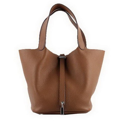 Hermes Picotin Lock MM Bolsas Clemence Leather H8616 Trigo