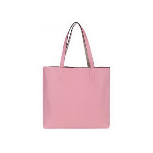Hermes Shopping Bag 36CM Totes Clemencia Cuero Rosa