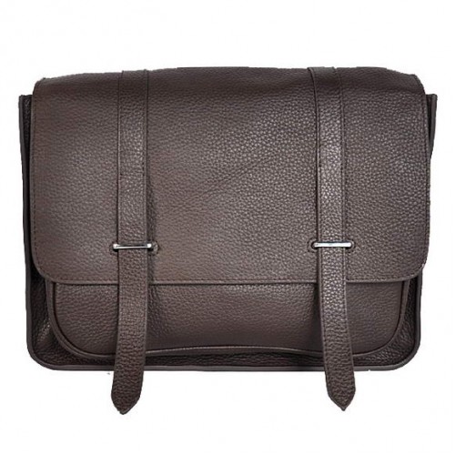 Hermes Steve 32CM Bolsa para hombre Clemencia Marrón