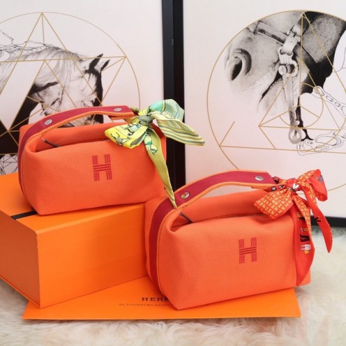 Hermes TROUSSE BRIDE-A-BRAC 25699 naranja