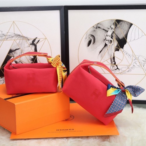 Hermes TROUSSE BRIDE-A-BRAC 25699 rojo