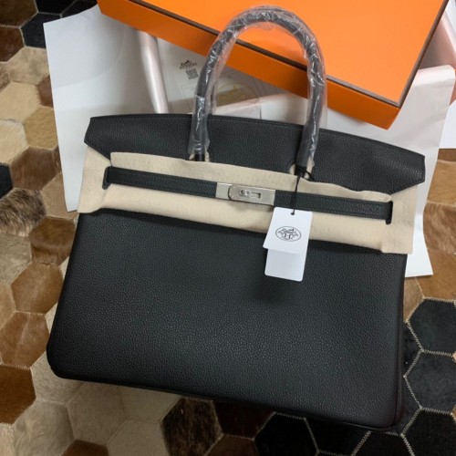 Hermes Original Togo Cuero HB35O Negro