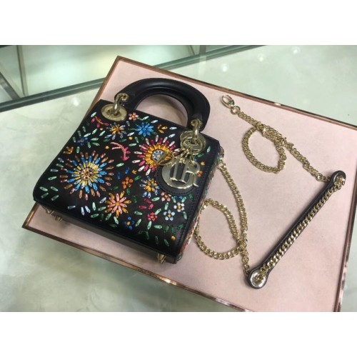 LADY DIOR cuero vacuno bordado M05055