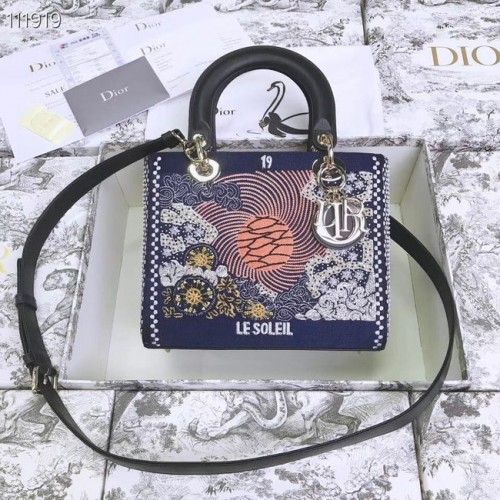 LADY DIOR cuero vacuno bordado M0565-5