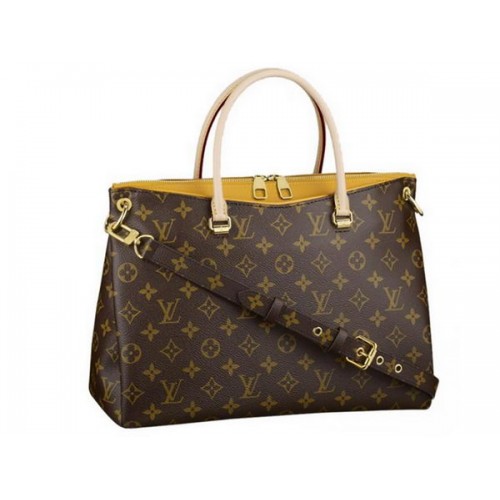 LOUIS VUITTON M40929 LONA MONOGRAM PALLAS LG SAFRAN