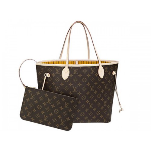 LOUIS VUITTON M40997 LONA MONOGRAM NEVERFULL MM MIMOSA