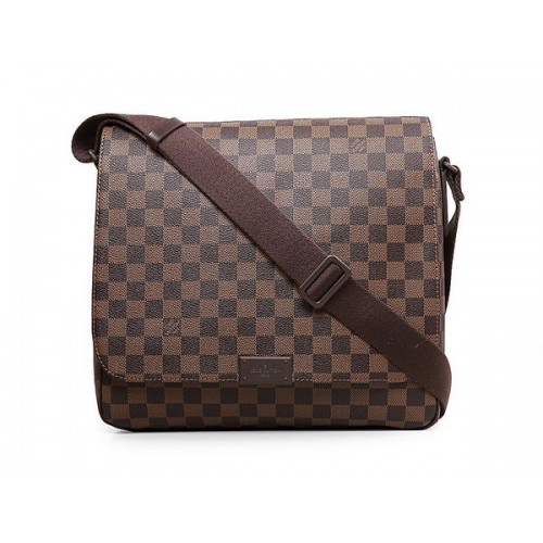 LOUIS VUITTON N41212 Bolso bandolera Damier Ebene Canvas District MM