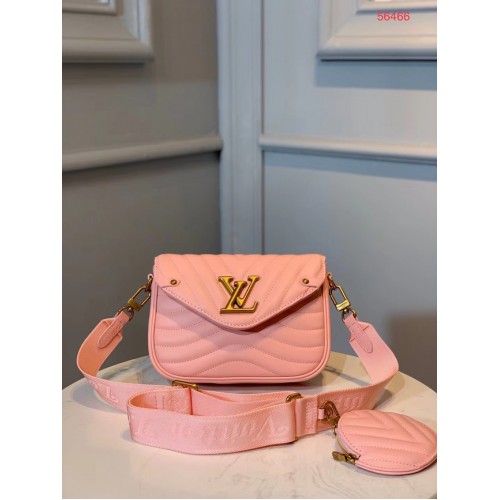 LOUIS VUITTON NEW WAVE Bolso de hombro M56466 rosa