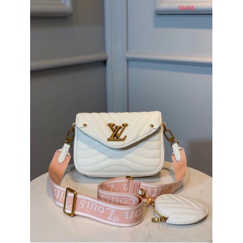 LOUIS VUITTON NEW WAVE Bolso de hombro M56466 blanco