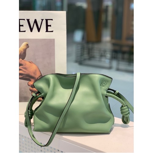 Loewe Lucky Bolsos Cuero LE0556 verde