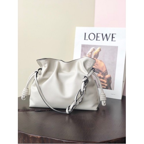 Loewe Lucky Bolsos Cuero LE0556 blanco