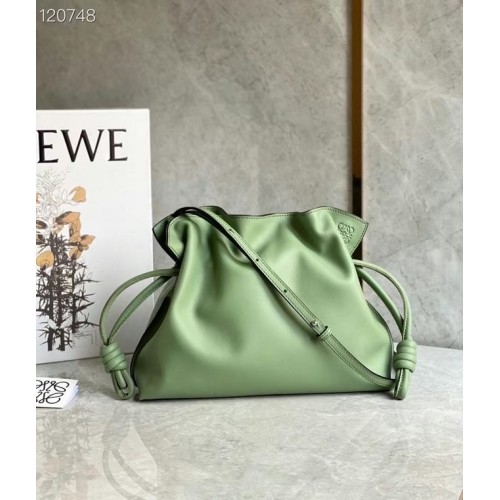 Bolsos Loewe Lucky Original Cuero LE0539 verde