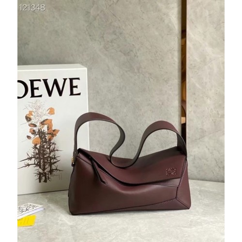 Bolso Loewe Original en Piel LE10188 Burdeos
