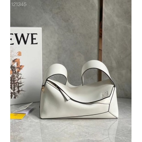 Bolso de piel original Loewe LE10188 blanco