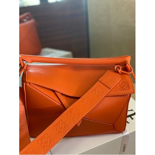 Bolso Loewe Puzzle Cuero 1209 naranja