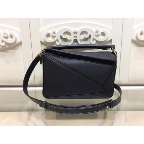 Bolso Loewe Puzzle Original Cuero L9122 Negro