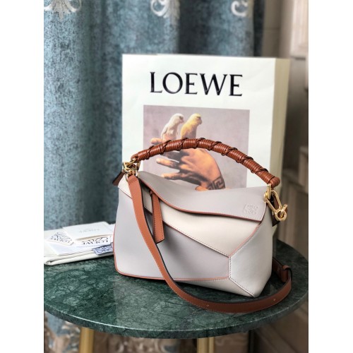 Bolso Loewe Puzzle Original Cuero 061836 Crema