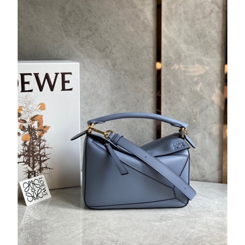 Bolso Loewe Puzzle Original Cuero 61839 azul