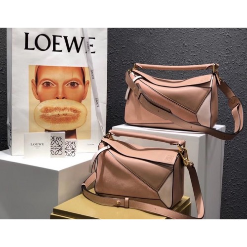 Bolso Loewe Puzzle Original Cuero B9124 rosa