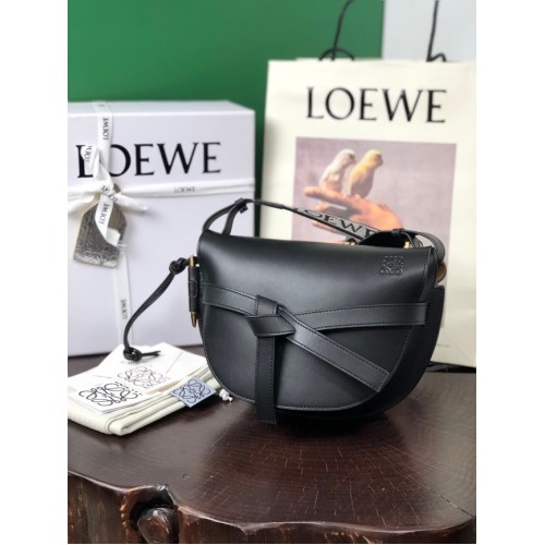 Loewe Bolso bandolera pequeño Original Leather 8087 negro