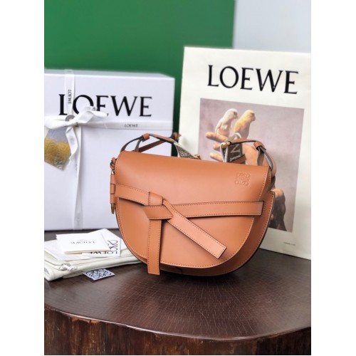 Loewe bandolera pequeña Original Leather 8087 caramelo