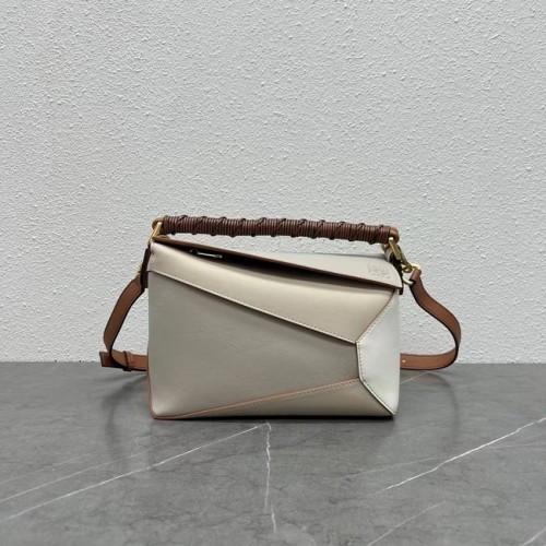 Bolso Loewe pequeño Puzzle Original Leather 6125 gris