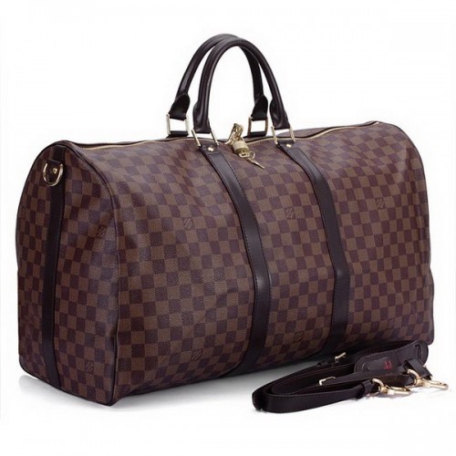 Bolsa de lona Louis Vuitton Damier Ebene 60 N41412