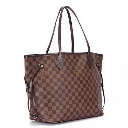 Lona Louis Vuitton Damier Ebene Neverfull MM N51105