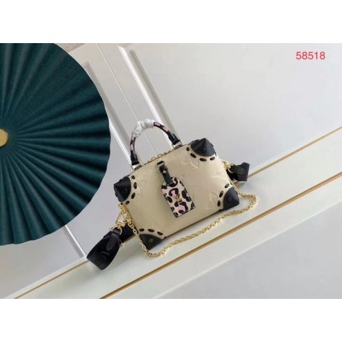 Louis Vuitto PETITE MALLE SOUPLE M58518 Crema