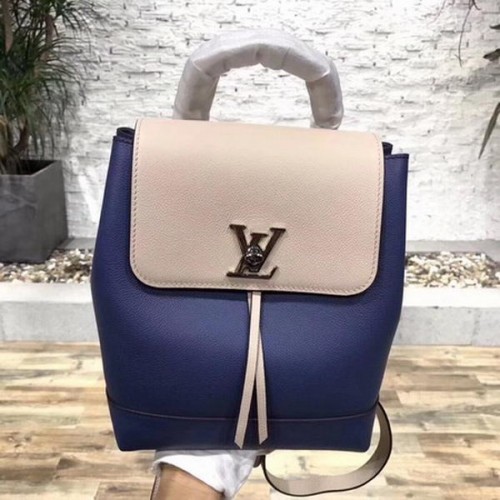 Louis Vuitton 2018 Primavera-Verano LOCKME BACKPACK M41815 Azul
