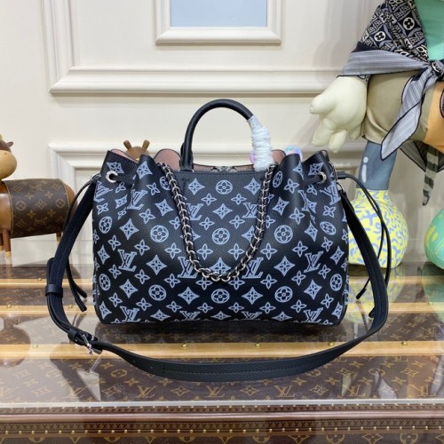 Louis Vuitton BELLA TOTE M59200 negro y azul