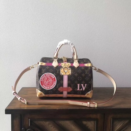 Louis Vuitton Bandouliere Verano Trunks SPEEDY 30 M41386