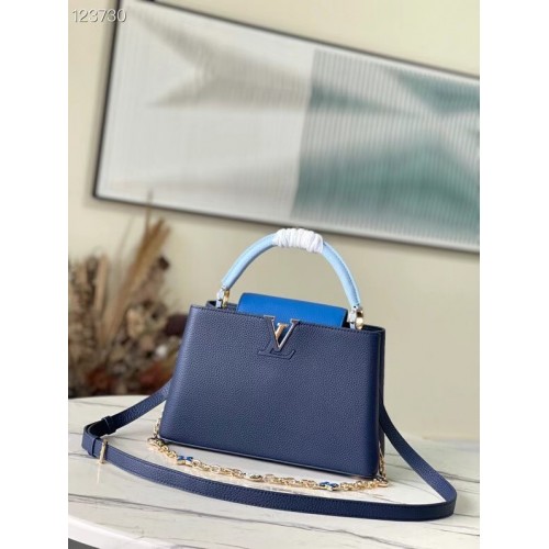 Louis Vuitton CAPUCINES BB M48865 azul y azul cielo